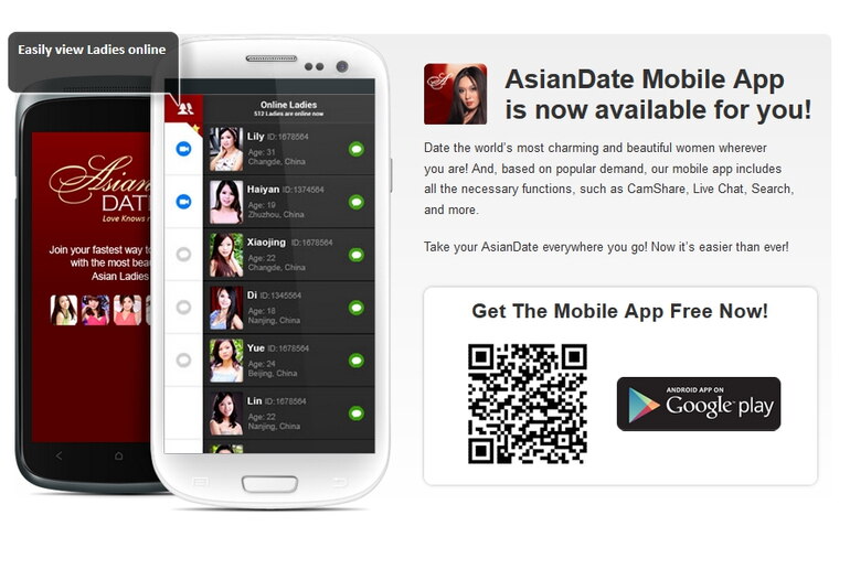 AsianDate Mobile App